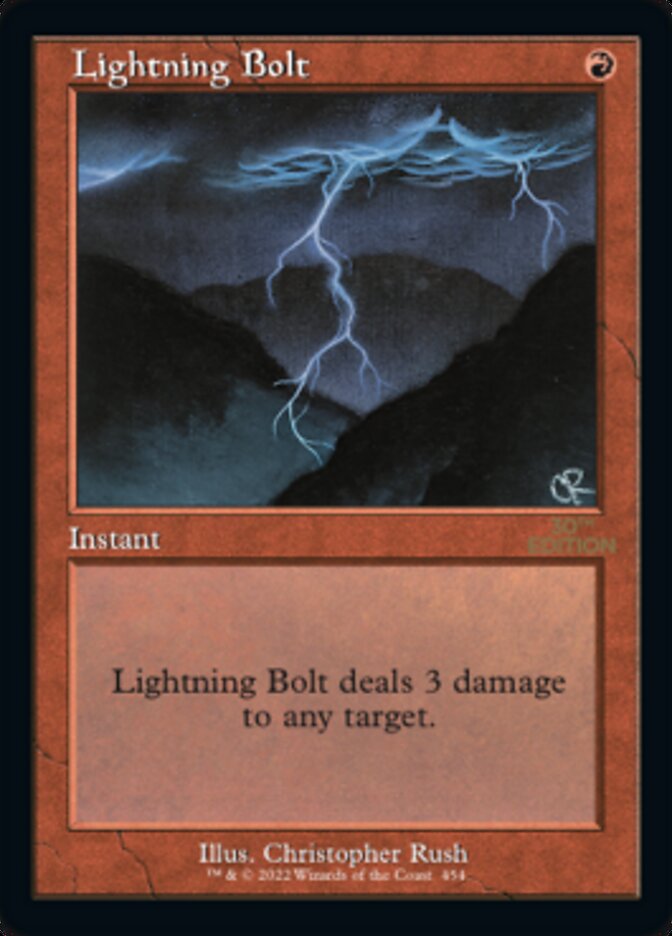 Lightning Bolt (Retro) [30th Anniversary Edition] | Card Citadel