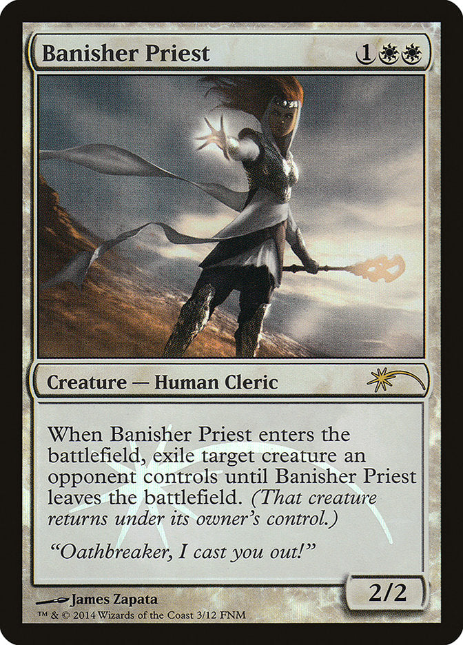 Banisher Priest [Friday Night Magic 2014] | Card Citadel