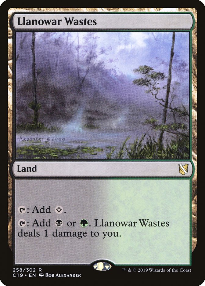 Llanowar Wastes [Commander 2019] | Card Citadel