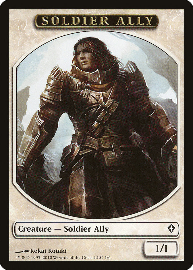 Soldier Ally [Worldwake Tokens] | Card Citadel