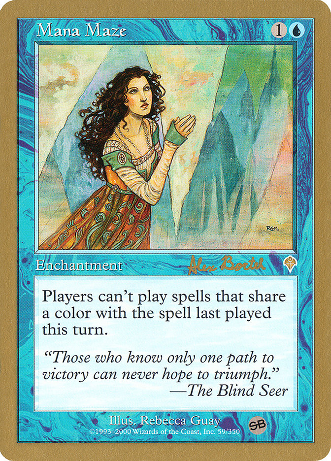 Mana Maze (Alex Borteh) (SB) [World Championship Decks 2001] | Card Citadel