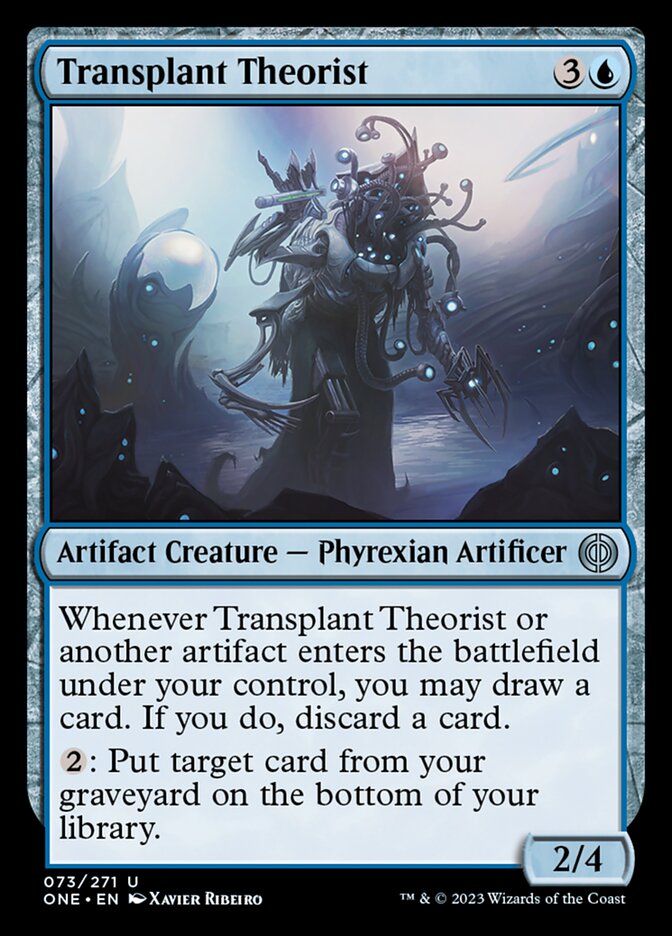 Transplant Theorist [Phyrexia: All Will Be One] | Card Citadel