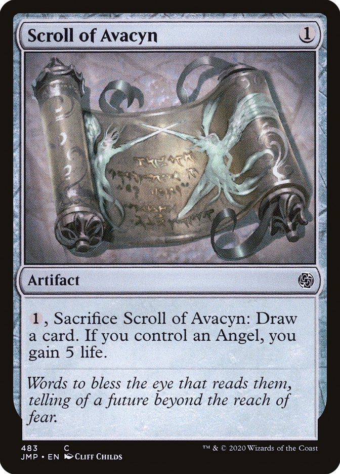 Scroll of Avacyn [Jumpstart] | Card Citadel