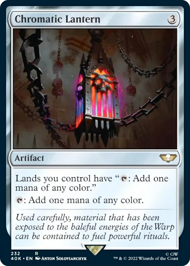 Chromatic Lantern (Surge Foil) [Universes Beyond: Warhammer 40,000] | Card Citadel