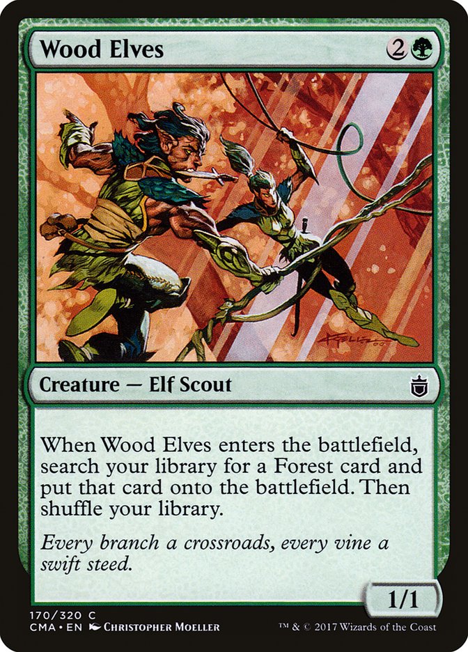 Wood Elves [Commander Anthology] | Card Citadel