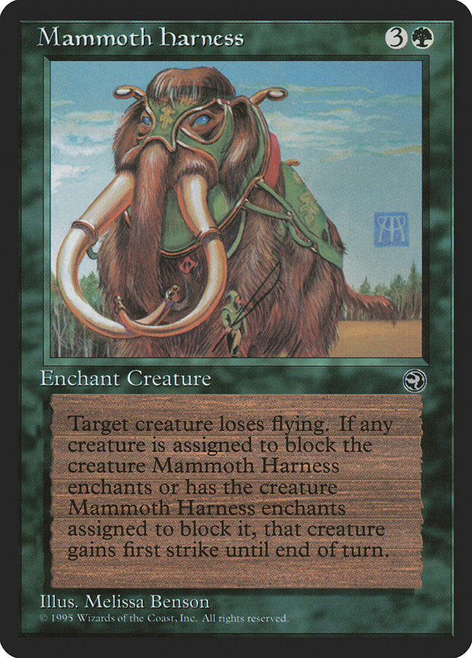 Mammoth Harness [Homelands] | Card Citadel