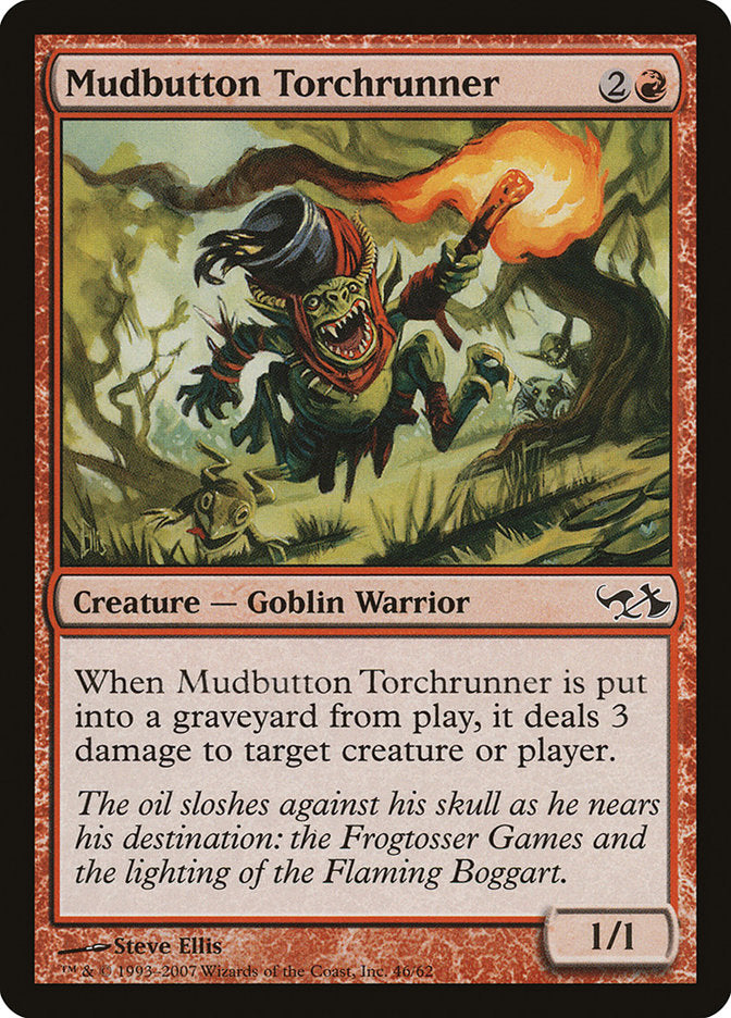 Mudbutton Torchrunner [Duel Decks: Elves vs. Goblins] | Card Citadel