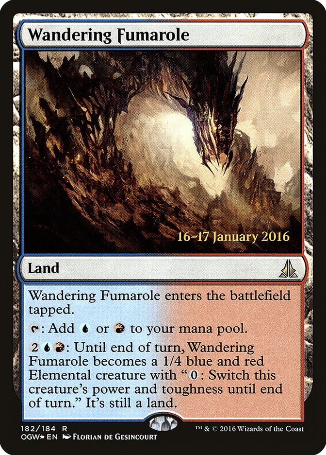 Wandering Fumarole [Oath of the Gatewatch Promos] | Card Citadel