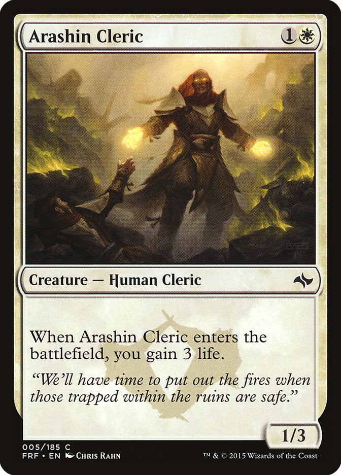 Arashin Cleric [Fate Reforged] | Card Citadel