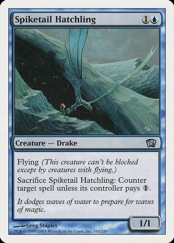 Spiketail Hatchling [Eighth Edition] | Card Citadel