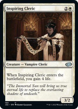 Inspiring Cleric [Jumpstart 2022] | Card Citadel