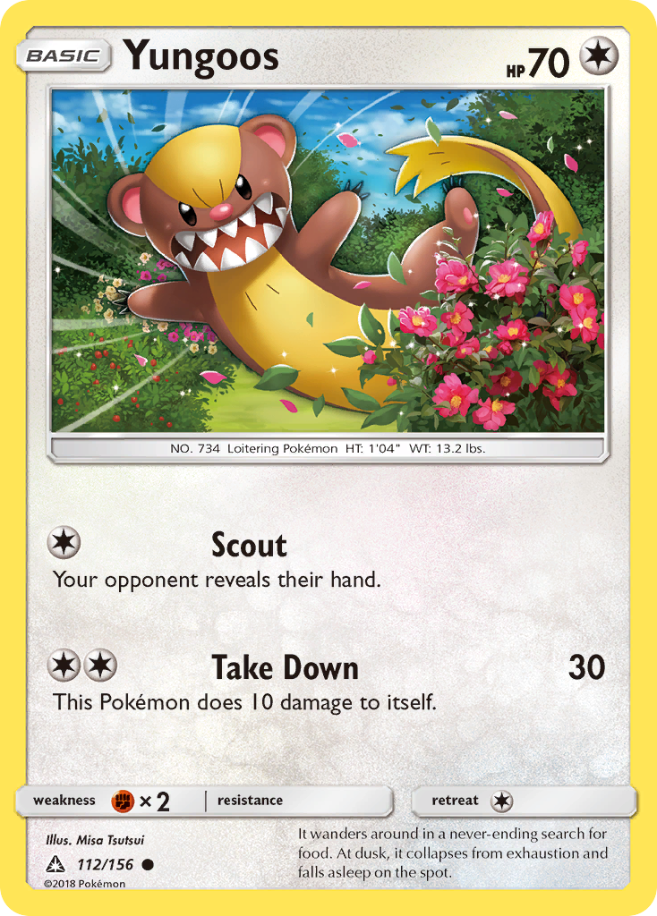 Yungoos (112/156) [Sun & Moon: Ultra Prism] | Card Citadel