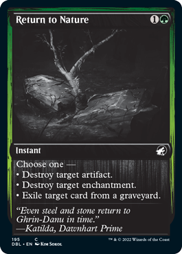 Return to Nature [Innistrad: Double Feature] | Card Citadel