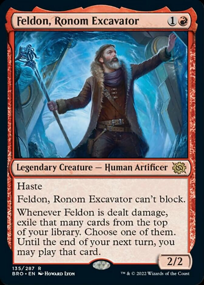 Feldon, Ronom Excavator [The Brothers' War] | Card Citadel