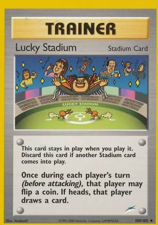 Lucky Stadium (100/105) [Neo Destiny Unlimited] | Card Citadel