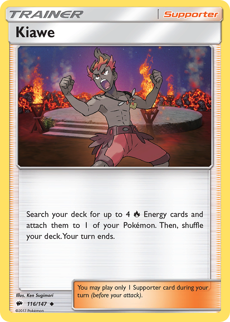 Kiawe (116/147) [Sun & Moon: Burning Shadows] | Card Citadel