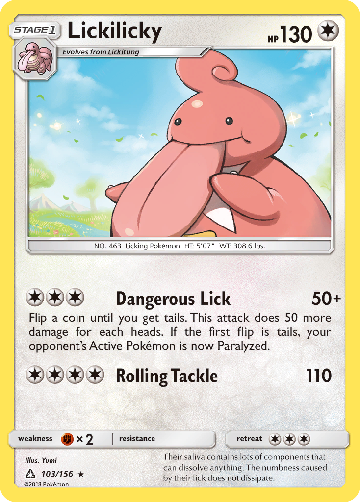 Lickilicky (103/156) [Sun & Moon: Ultra Prism] | Card Citadel