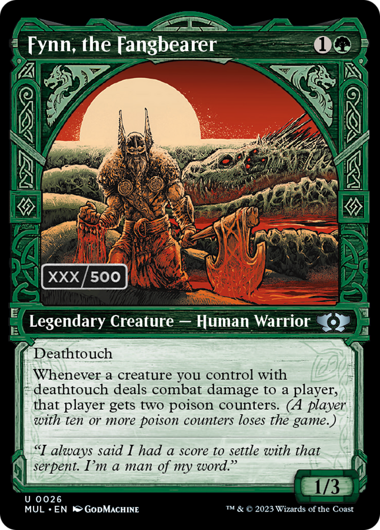 Fynn, the Fangbearer (Serialized) [Multiverse Legends] | Card Citadel