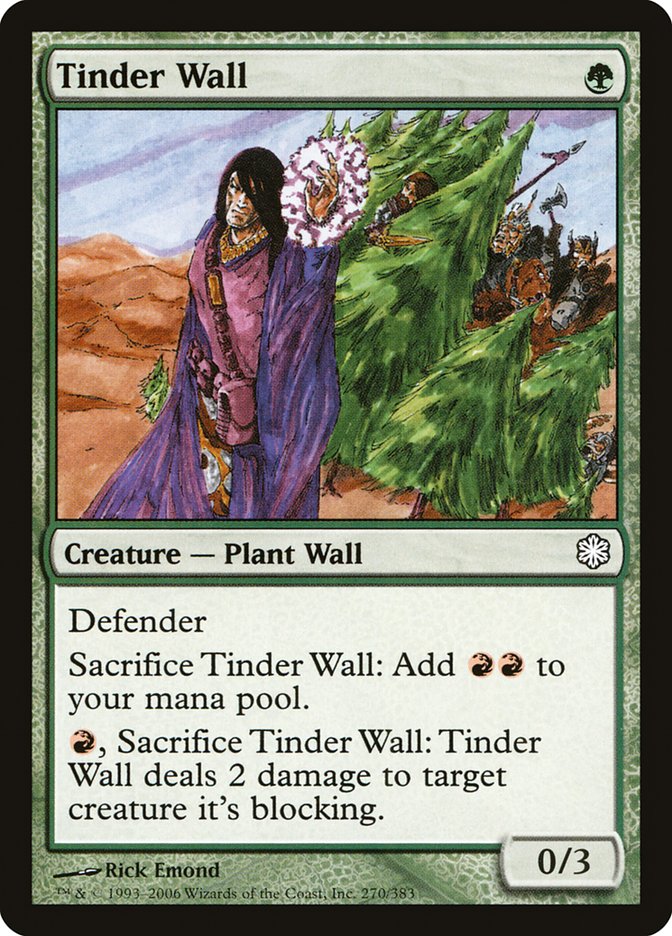 Tinder Wall [Coldsnap Theme Decks] | Card Citadel