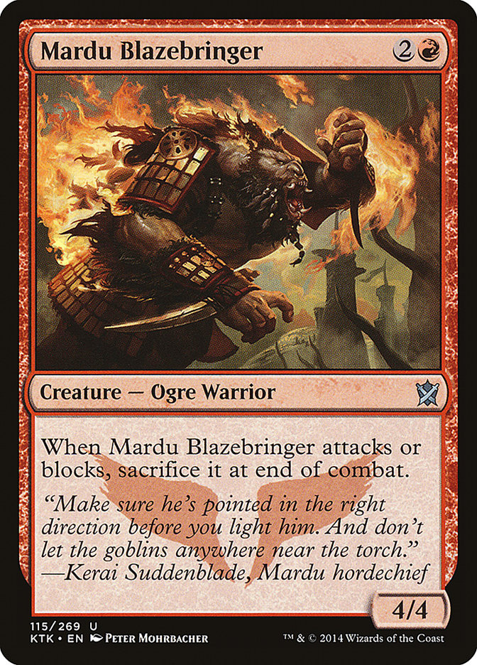 Mardu Blazebringer [Khans of Tarkir] | Card Citadel