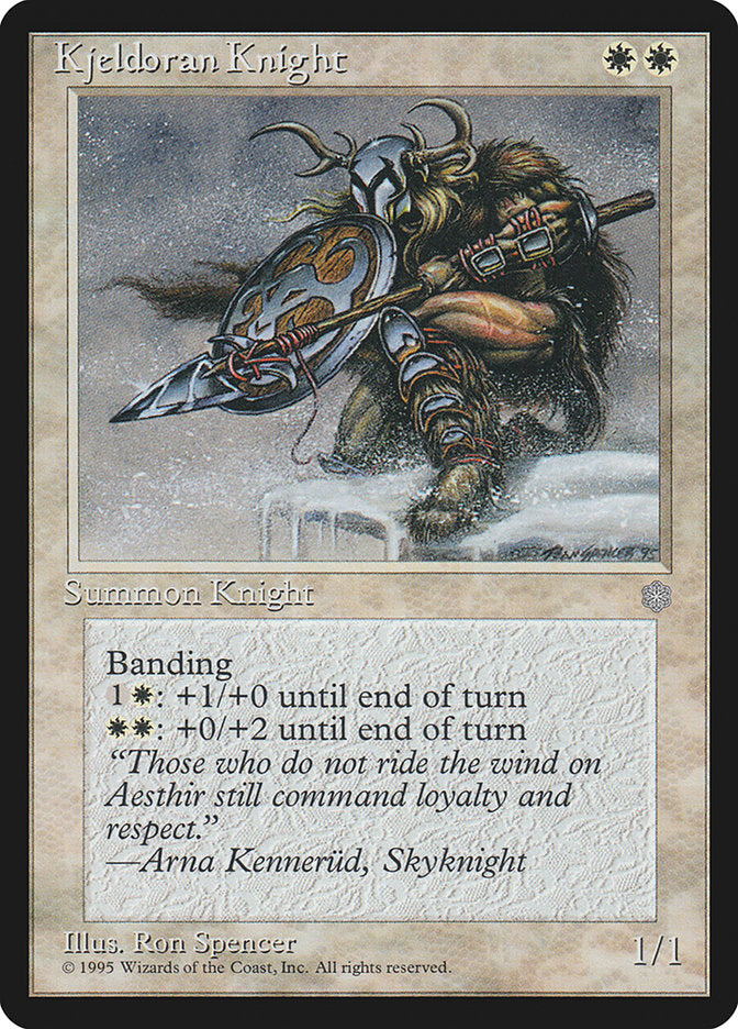 Kjeldoran Knight [Ice Age] | Card Citadel