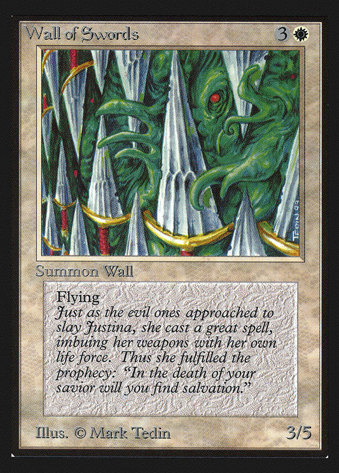 Wall of Swords (CE) [Collectors’ Edition] | Card Citadel