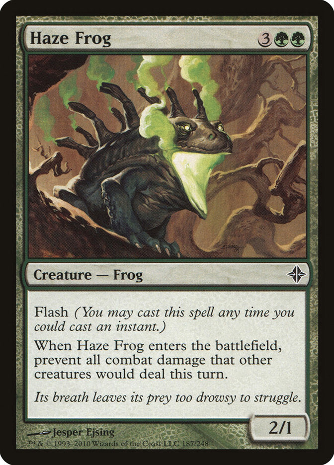 Haze Frog [Rise of the Eldrazi] | Card Citadel