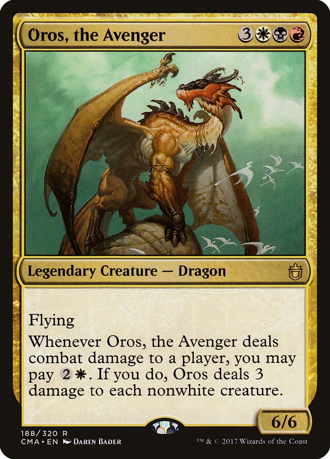 Oros, the Avenger [Commander Anthology] | Card Citadel