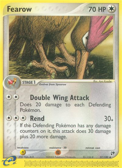 Fearow (37/100) [EX: Sandstorm] | Card Citadel