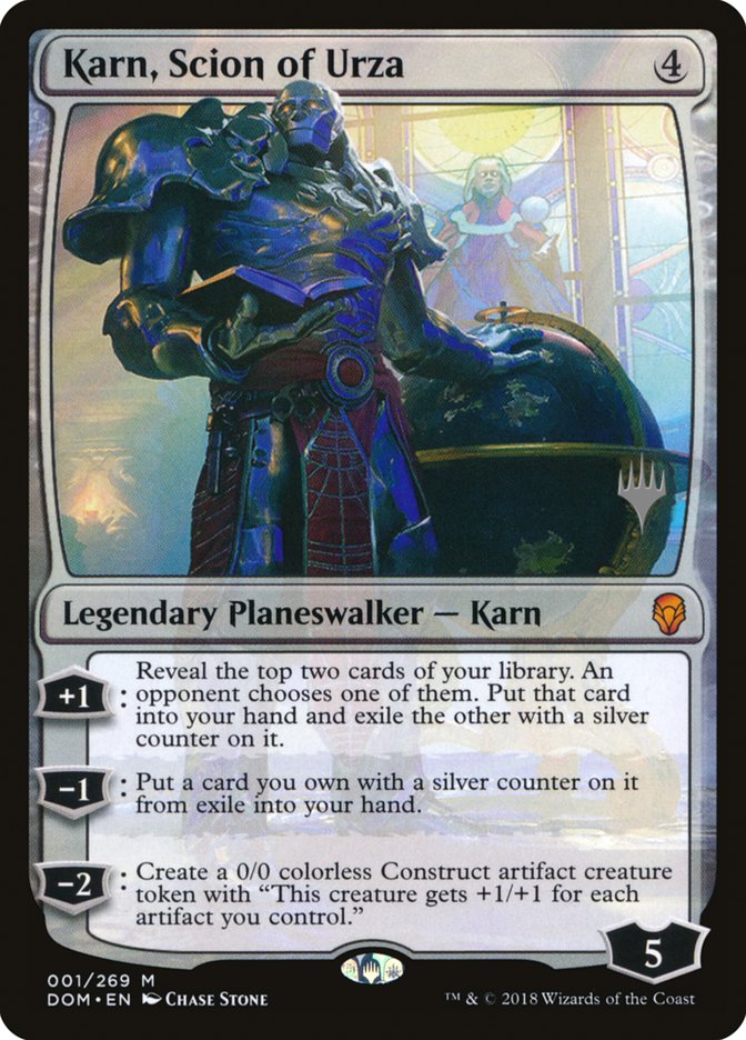 Karn, Scion of Urza [Dominaria Promos] | Card Citadel