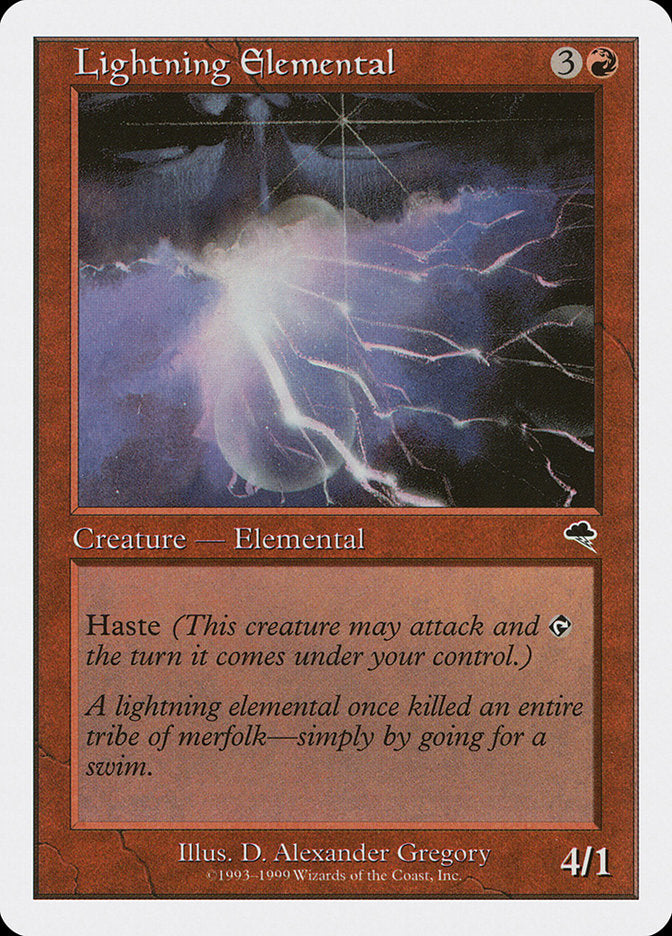 Lightning Elemental [Battle Royale Box Set] | Card Citadel