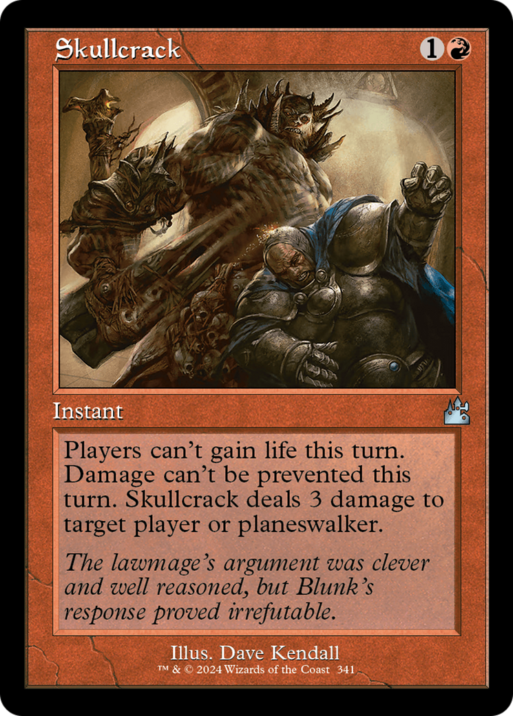 Skullcrack (Retro Frame) [Ravnica Remastered] | Card Citadel