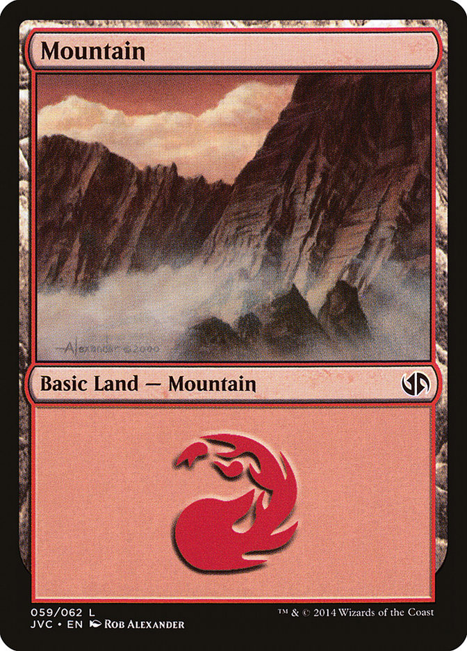 Mountain (61) [Duel Decks Anthology] | Card Citadel