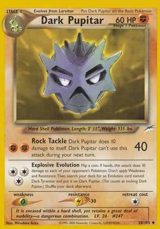 Dark Pupitar (38/105) [Neo Destiny Unlimited] | Card Citadel