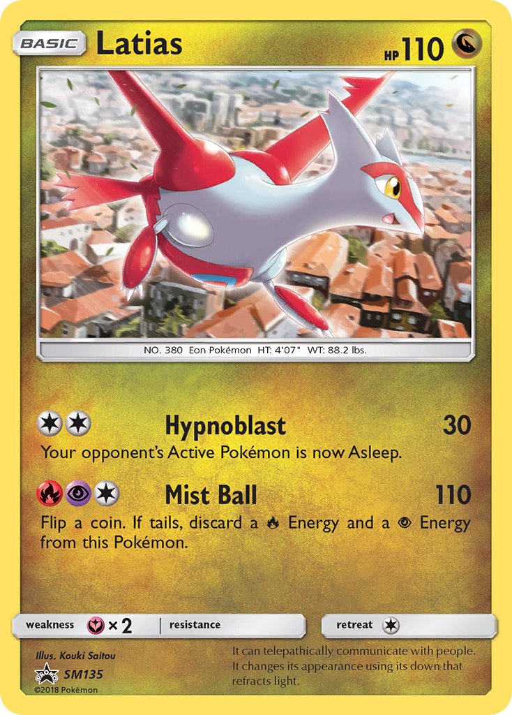 Latias (SM135) [Sun & Moon: Black Star Promos] | Card Citadel