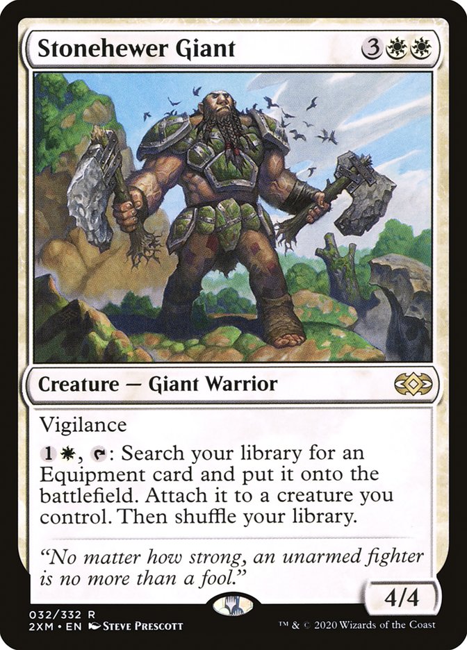 Stonehewer Giant [Double Masters] | Card Citadel