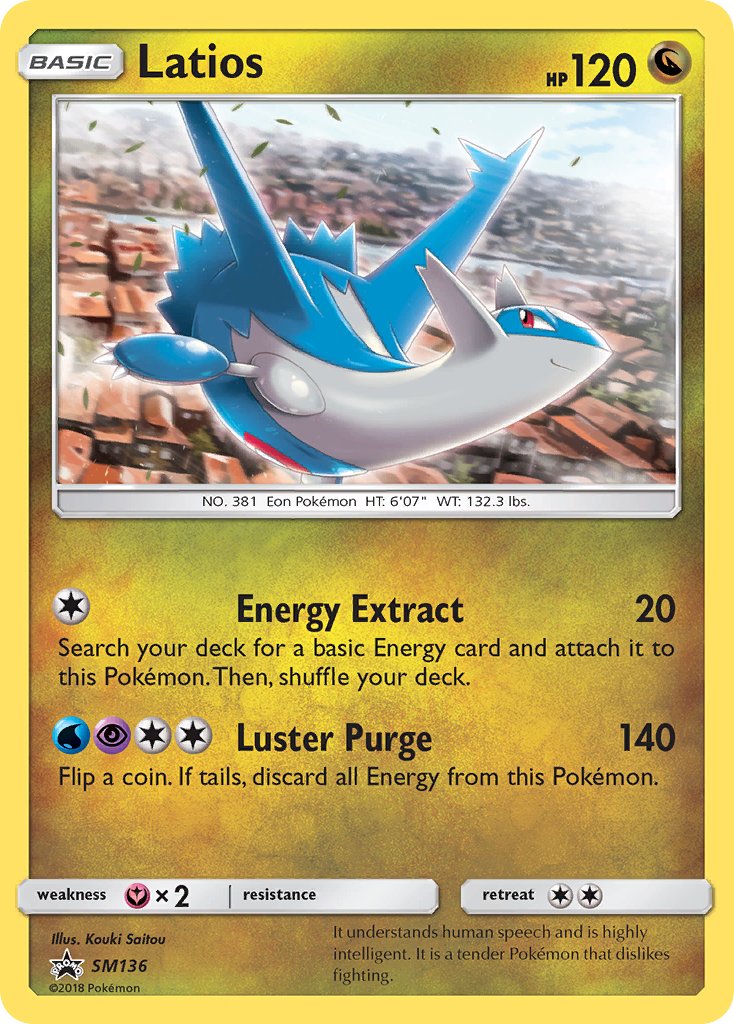 Latios (SM136) [Sun & Moon: Black Star Promos] | Card Citadel