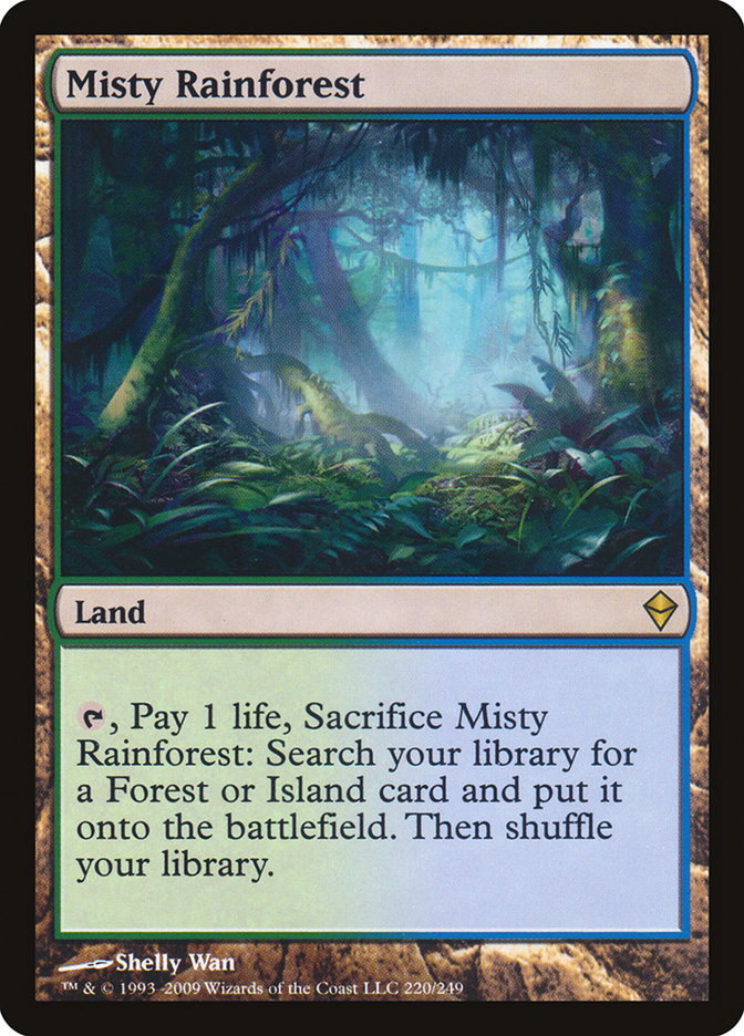 Misty Rainforest [Zendikar] | Card Citadel