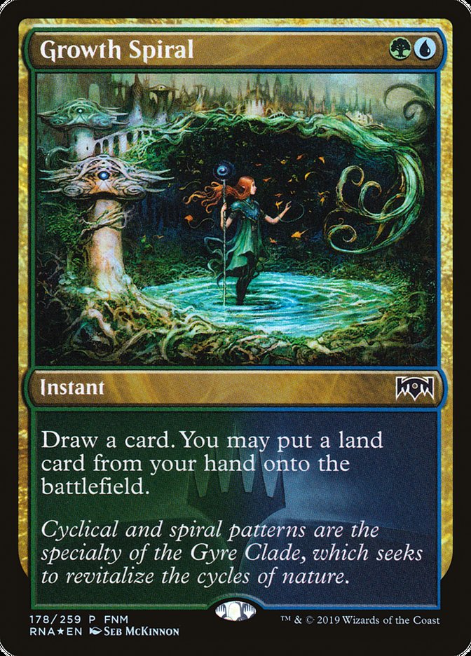 Growth Spiral [Ravnica Allegiance Promos] | Card Citadel