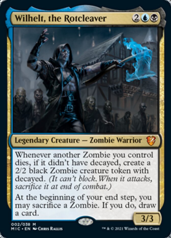 Wilhelt, the Rotcleaver (Display Commander) [Innistrad: Midnight Hunt Commander] | Card Citadel