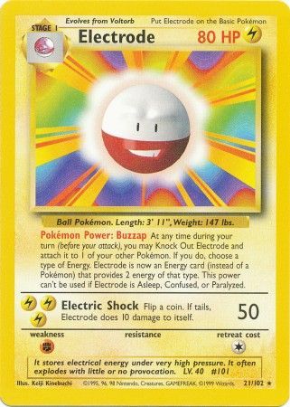 Electrode (21/102) [Base Set Unlimited] | Card Citadel