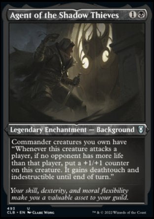 Agent of the Shadow Thieves (Foil Etched) [Commander Legends: Battle for Baldur's Gate] | Card Citadel