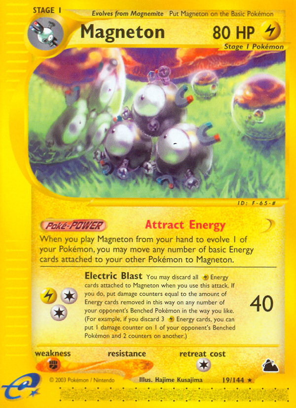 Magneton (19/144) [Skyridge] | Card Citadel