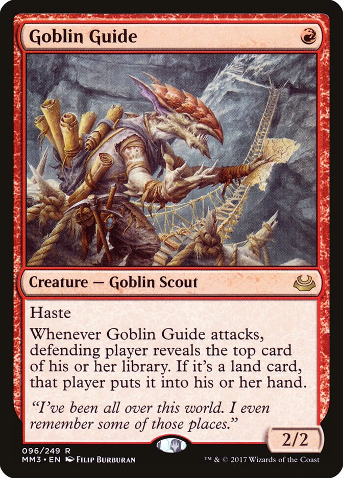 Goblin Guide [Modern Masters 2017] | Card Citadel