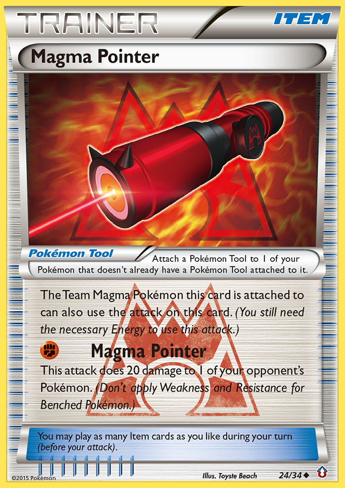 Magma Pointer (24/34) [XY: Double Crisis] | Card Citadel