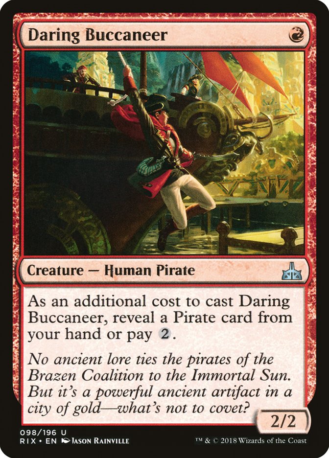 Daring Buccaneer [Rivals of Ixalan] | Card Citadel