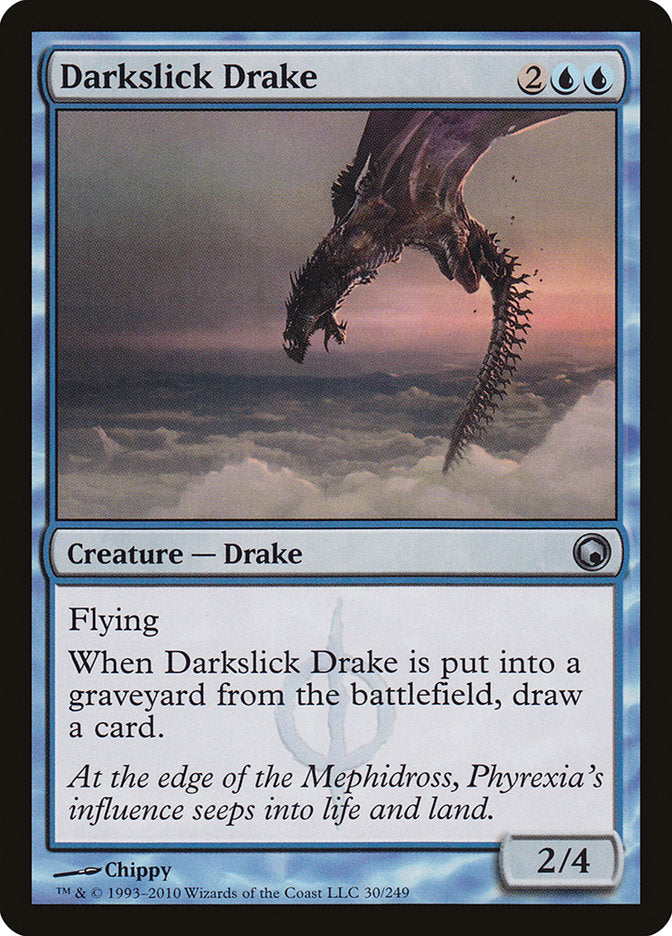 Darkslick Drake [Scars of Mirrodin] | Card Citadel