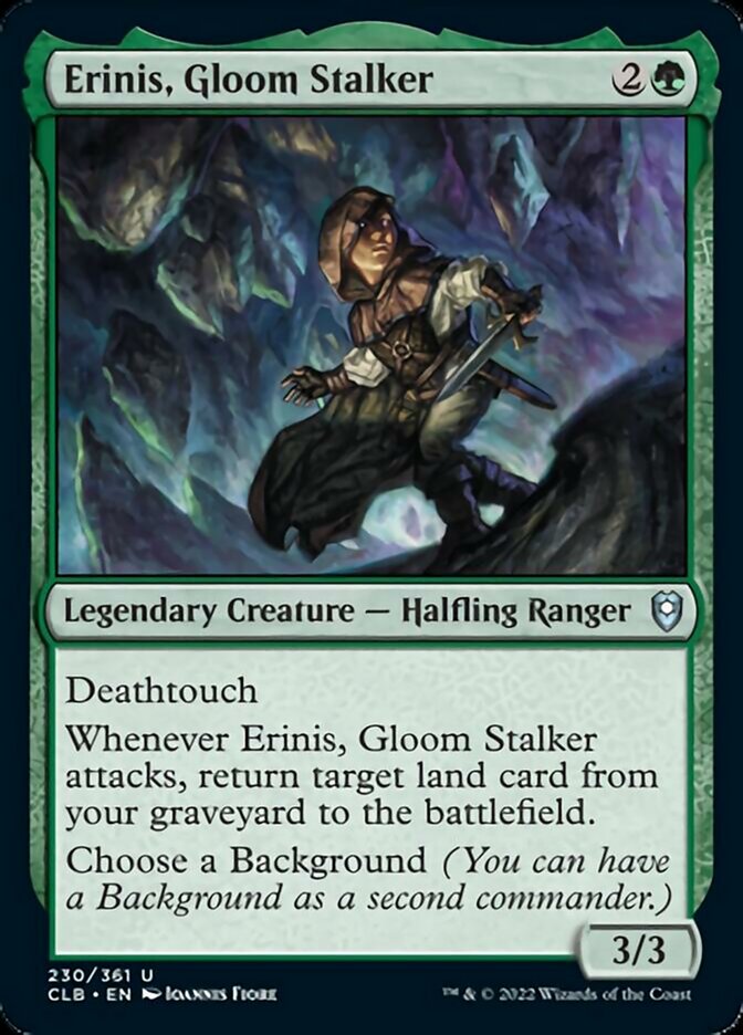 Erinis, Gloom Stalker [Commander Legends: Battle for Baldur's Gate] | Card Citadel