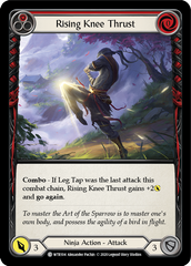 Rising Knee Thrust (Red) [U-WTR104] (Welcome to Rathe Unlimited)  Unlimited Normal | Card Citadel