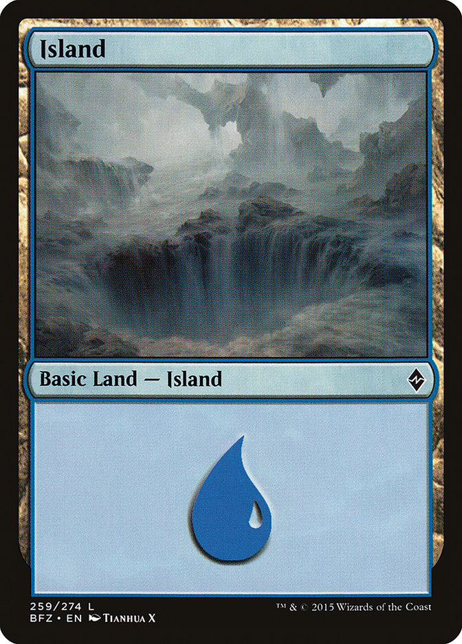 Island [Battle for Zendikar] | Card Citadel